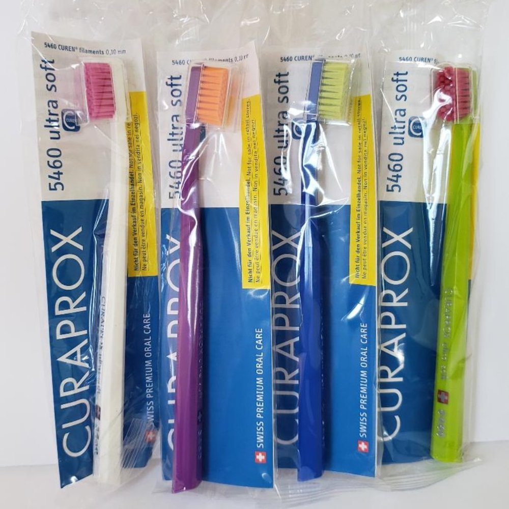 4 Curaprox 5460 Swiss Luxury Toothbrushes - SALE